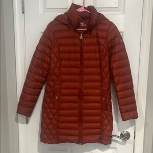 Michael Kors Rust Puffer Jacket